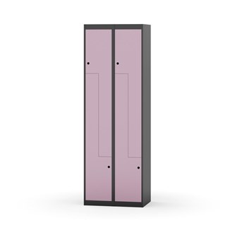 Novis Z garderobeskab lige topplade 4 rum B60 cm