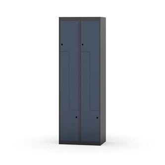 Novis Z garderobeskab lige topplade 4 rum B60 cm