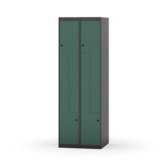 Novis Z garderobeskab lige topplade 4 rum B60 cm