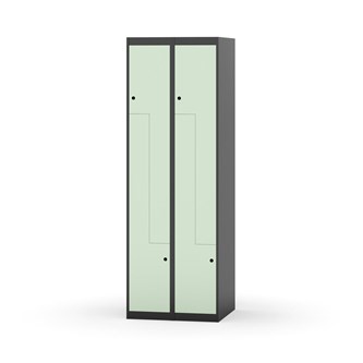 Novis Z garderobeskab lige topplade 4 rum B60 cm