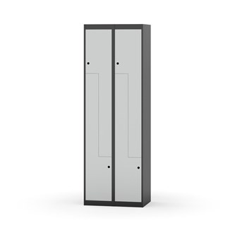 Novis Z garderobeskab lige topplade 4 rum B60 cm