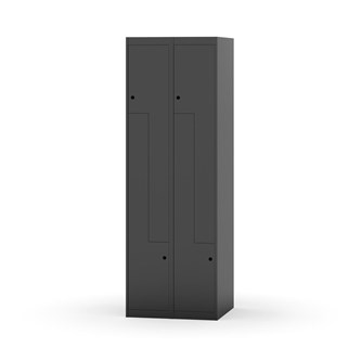 Novis Z garderobeskab lige topplade 4 rum B60 cm