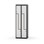 Novis Z garderobeskab lige topplade 4 rum B60 cm