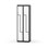 Novis Z garderobeskab lige topplade 4 rum B60 cm