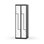 Novis Z garderobeskab lige topplade 4 rum B60 cm
