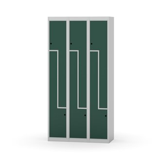 Novis Z garderobeskab lige topplade 6 rum B90 cm