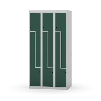 Novis Z garderobeskab lige topplade 6 rum B90 cm