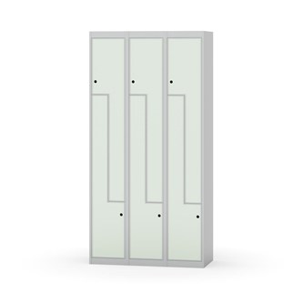 Novis Z garderobeskab lige topplade 6 rum B90 cm