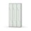 Novis Z garderobeskab lige topplade 6 rum B90 cm