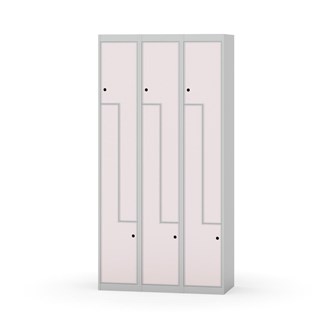 Novis Z garderobeskab lige topplade 6 rum B90 cm