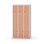 Novis Z garderobeskab lige topplade 6 rum B90 cm