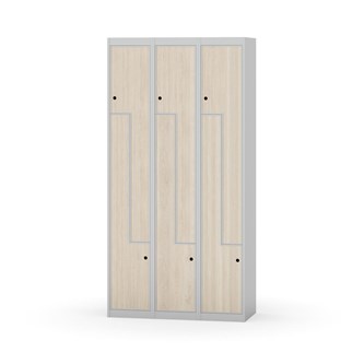 Novis Z garderobeskab lige topplade 6 rum B90 cm
