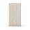 Novis Z garderobeskab lige topplade 6 rum B90 cm