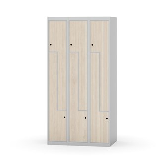 Novis Z garderobeskab lige topplade 6 rum B90 cm