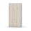Novis Z garderobeskab lige topplade 6 rum B90 cm