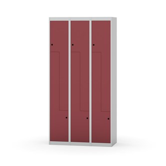 Novis Z garderobeskab lige topplade 6 rum B90 cm