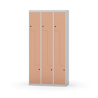 Novis Z garderobeskab lige topplade 6 rum B90 cm