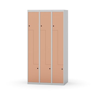 Novis Z garderobeskab lige topplade 6 rum B90 cm