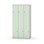 Novis Z garderobeskab lige topplade 6 rum B90 cm