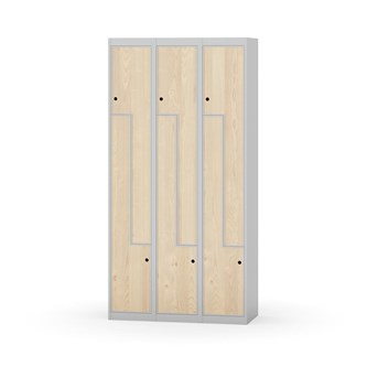 Novis Z garderobeskab lige topplade 6 rum B90 cm