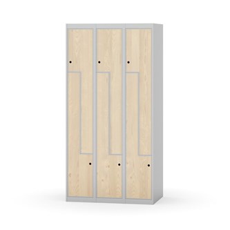 Novis Z garderobeskab lige topplade 6 rum B90 cm