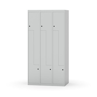 Novis Z garderobeskab lige topplade 6 rum B90 cm