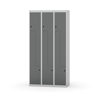 Novis Z garderobeskab lige topplade 6 rum B90 cm