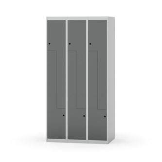 Novis Z garderobeskab lige topplade 6 rum B90 cm