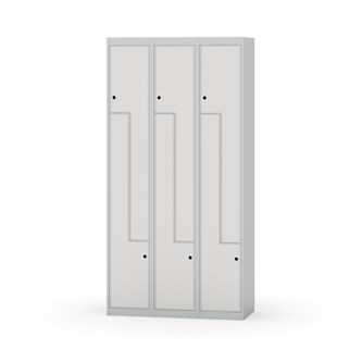 Novis Z garderobeskab lige topplade 6 rum B90 cm