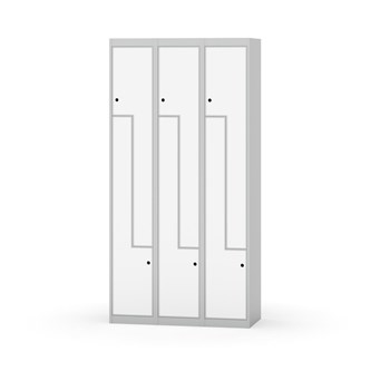 Novis Z garderobeskab lige topplade 6 rum B90 cm