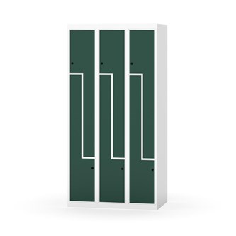 Novis Z garderobeskab lige topplade 6 rum B90 cm