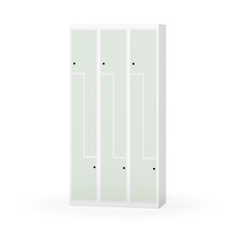 Novis Z garderobeskab lige topplade 6 rum B90 cm