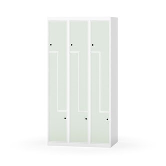 Novis Z garderobeskab lige topplade 6 rum B90 cm