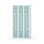 Novis Z garderobeskab lige topplade 6 rum B90 cm