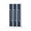 Novis Z garderobeskab lige topplade 6 rum B90 cm