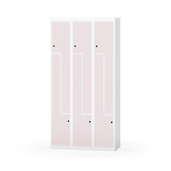 Novis Z garderobeskab lige topplade 6 rum B90 cm
