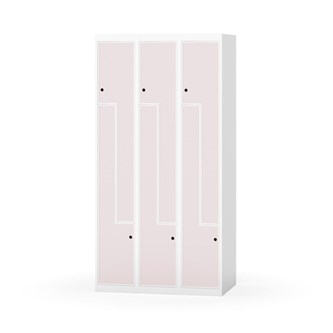Novis Z garderobeskab lige topplade 6 rum B90 cm