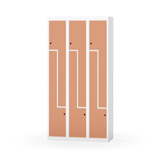 Novis Z garderobeskab lige topplade 6 rum B90 cm