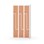 Novis Z garderobeskab lige topplade 6 rum B90 cm