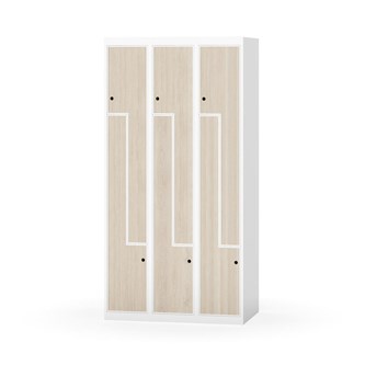 Novis Z garderobeskab lige topplade 6 rum B90 cm