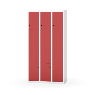 Novis Z garderobeskab lige topplade 6 rum B90 cm