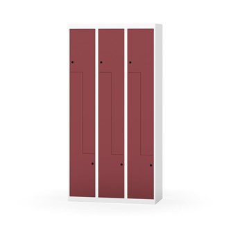 Novis Z garderobeskab lige topplade 6 rum B90 cm