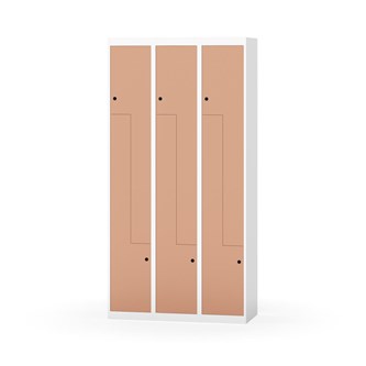 Novis Z garderobeskab lige topplade 6 rum B90 cm