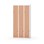 Novis Z garderobeskab lige topplade 6 rum B90 cm