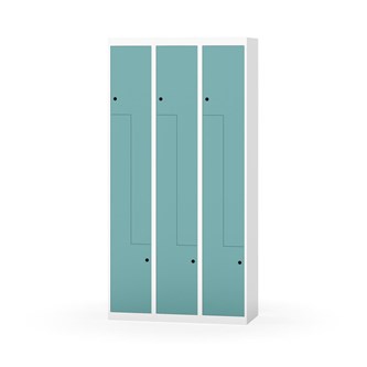 Novis Z garderobeskab lige topplade 6 rum B90 cm