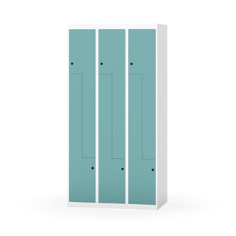 Novis Z garderobeskab lige topplade 6 rum B90 cm