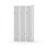 Novis Z garderobeskab lige topplade 6 rum B90 cm