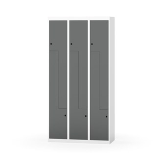 Novis Z garderobeskab lige topplade 6 rum B90 cm