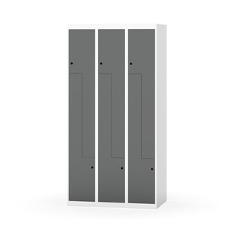Novis Z garderobeskab lige topplade 6 rum B90 cm