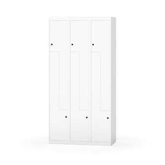 Novis Z garderobeskab lige topplade 6 rum B90 cm